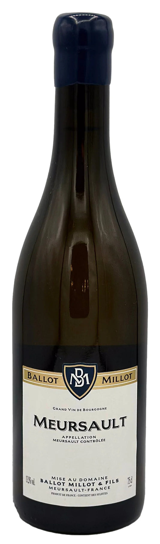 Ballot-Millot Meursault 2022  Front Bottle Shot