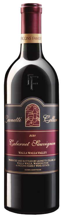 Leonetti Cabernet Sauvignon 2021  Front Bottle Shot