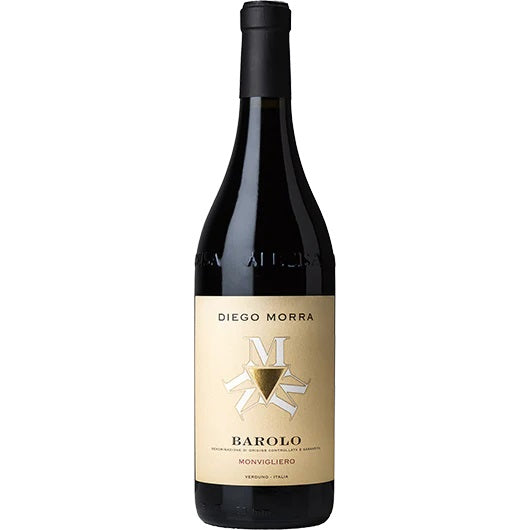 Diego Morra Barolo Monvigliero 2017  Front Bottle Shot