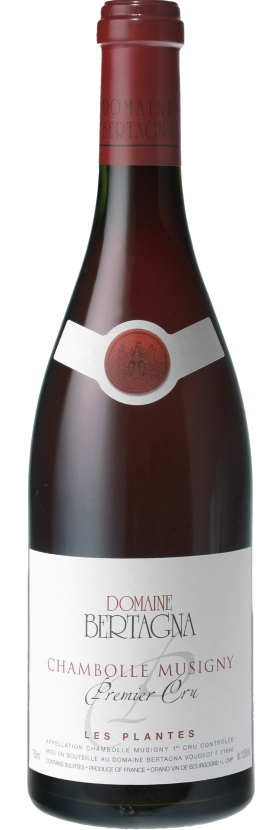 Domaine Bertagna Chambolle-Musigny Les Plantes Premier Cru 2022  Front Bottle Shot