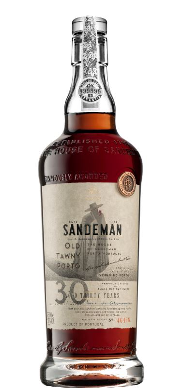 Sandeman 30 Year Old Tawny Front Bottle Shot