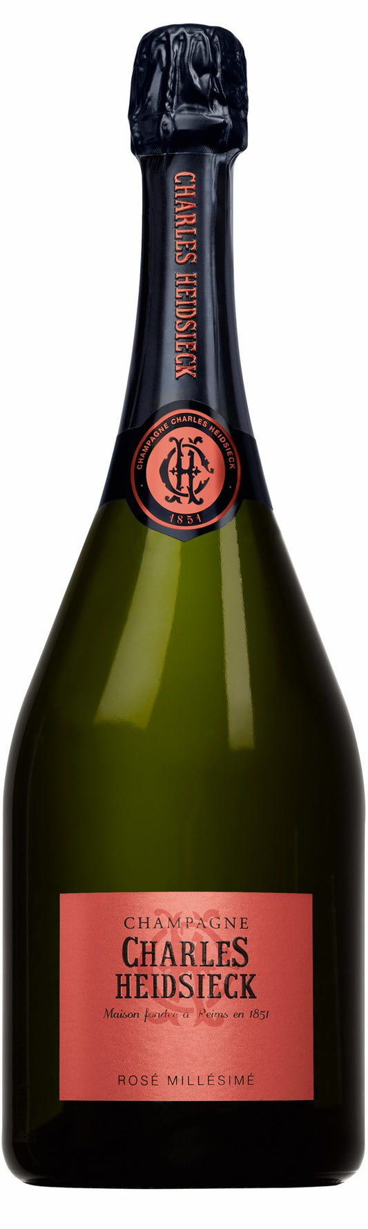 Charles Heidsieck Vintage Rose 2012  Front Bottle Shot