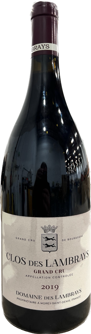Domaine des Lambrays Clos Des Lambrays Grand Cru (1.5 Liter Magnum - stained label) 2019  Front Bottle Shot