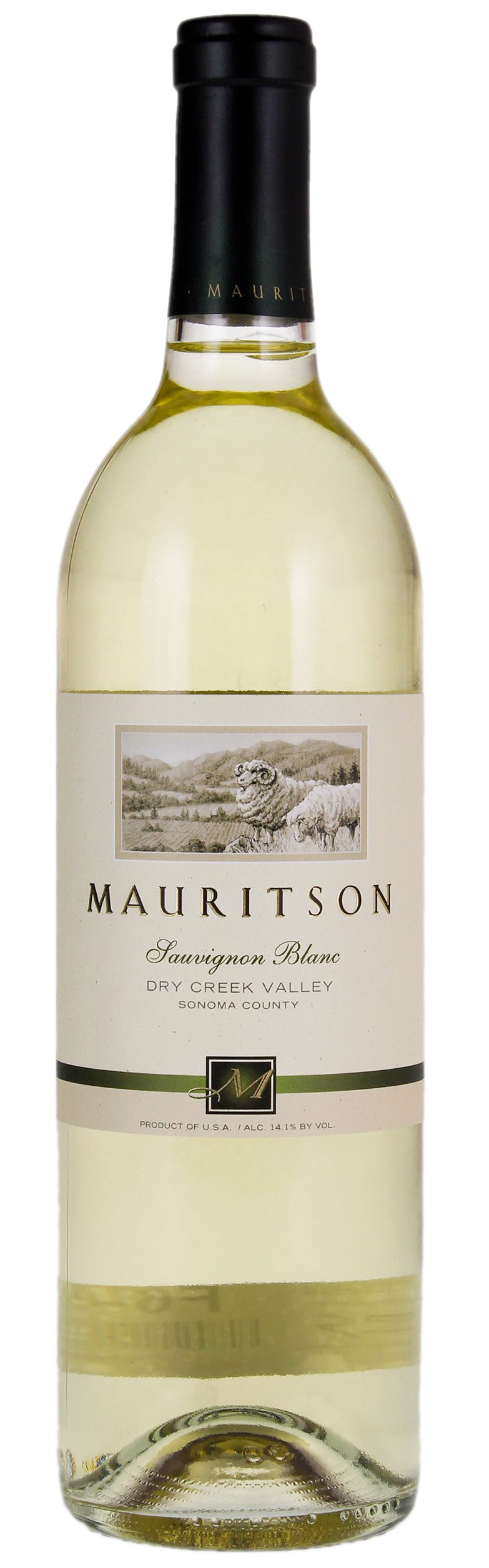 Mauritson Sauvignon Blanc 2022  Front Bottle Shot