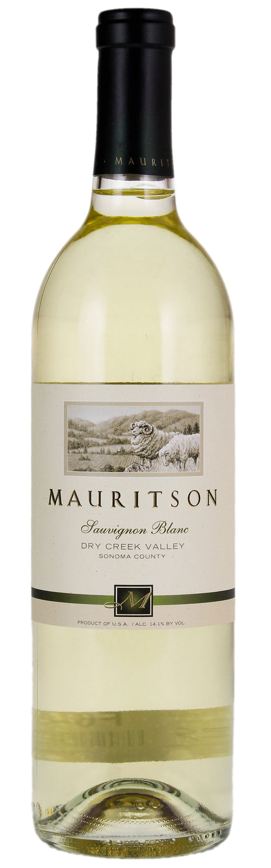 Mauritson Sauvignon Blanc 2022  Front Bottle Shot