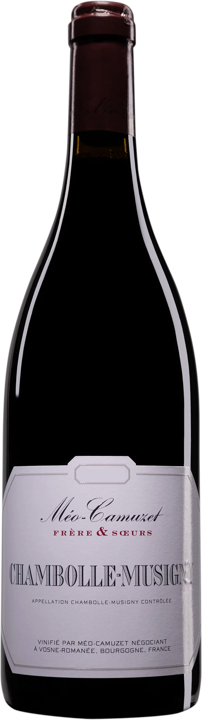 Meo-Camuzet Freres & Soeurs Chambolle-Musigny 2022  Front Bottle Shot