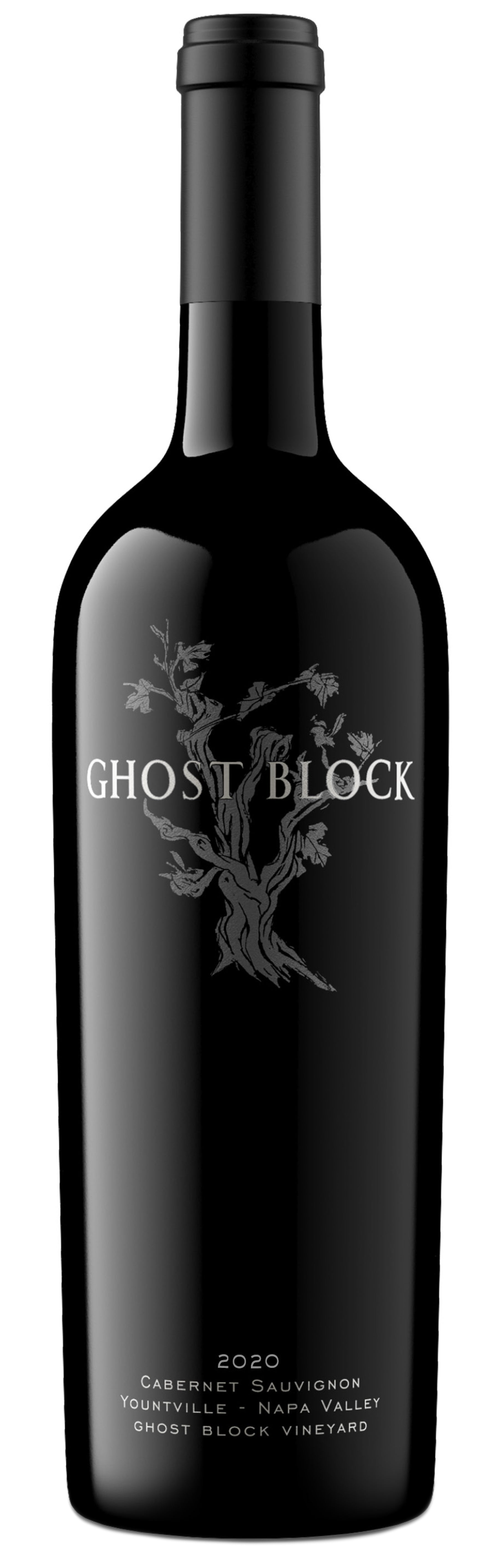 Ghost Block Single Vineyard Cabernet Sauvignon 2020  Front Bottle Shot