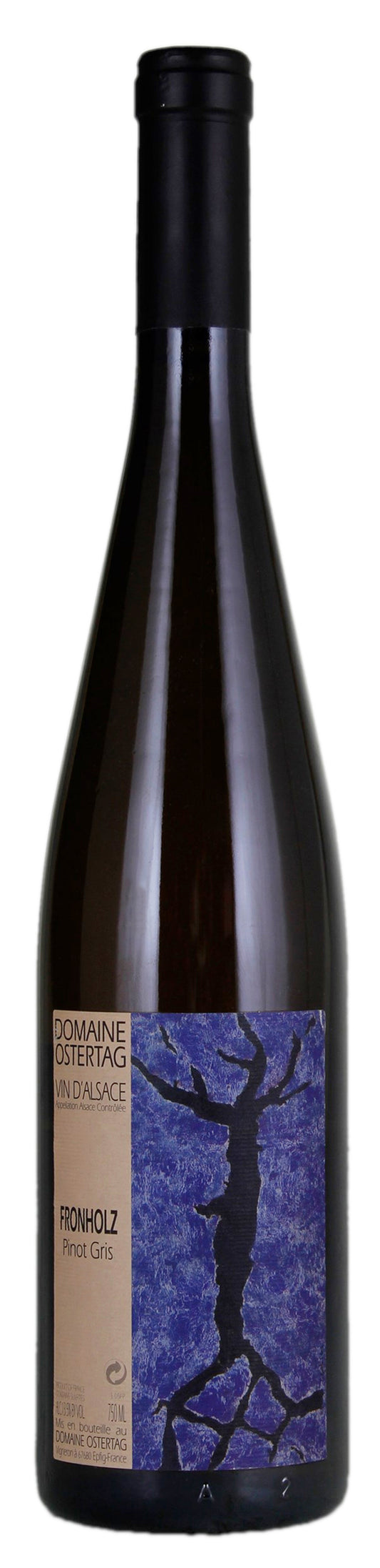 Ostertag Fronholz Pinot Gris 2021  Front Bottle Shot