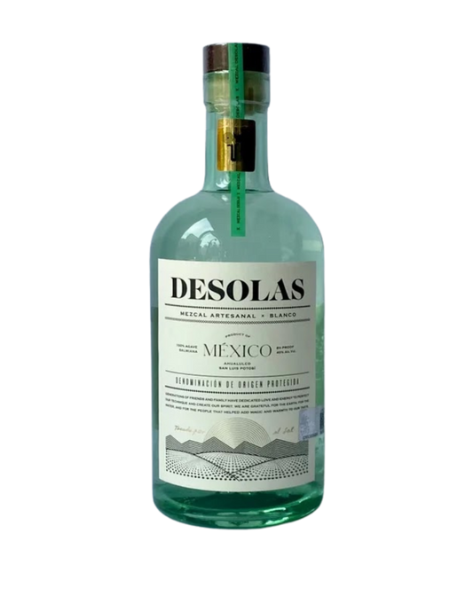 DESOLAS MEZCAL BLANCO 750 ML