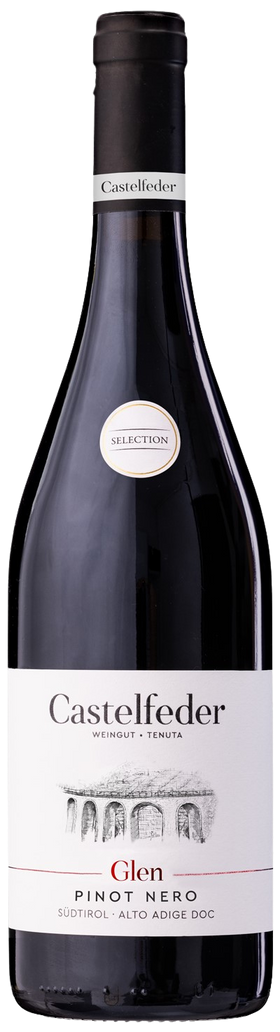 Castelfeder Glen Pinot Nero 2021  Front Bottle Shot