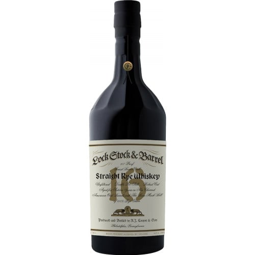 Lock Stock & Barrel 16 Year Old Straight Rye Whiskey