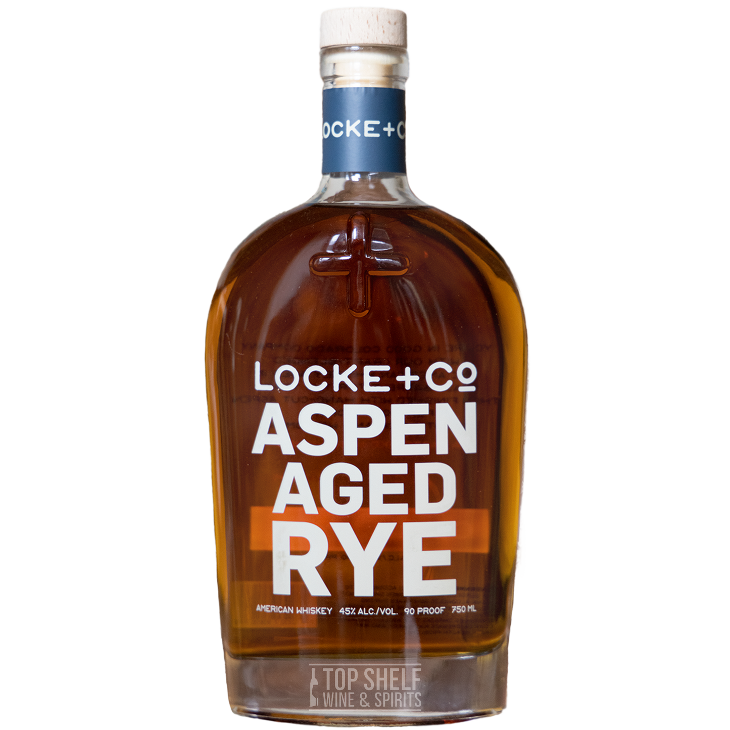 Locke Co. Distillery Aspen Aged Rye Whiskey