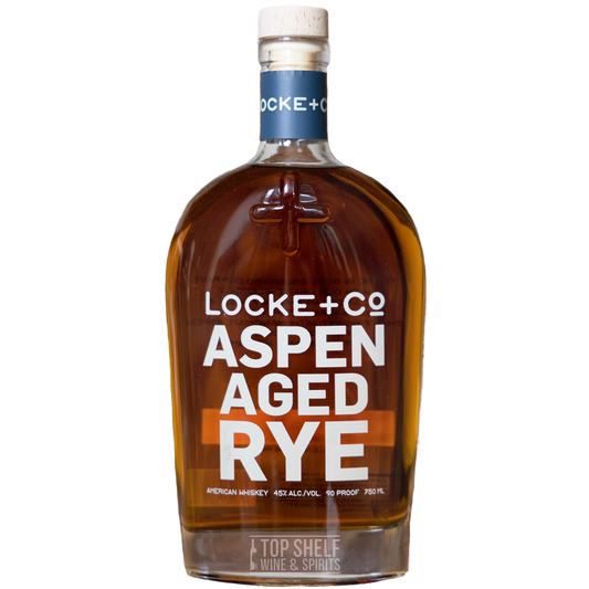 Locke Co. Distillery Aspen Aged Rye Whiskey