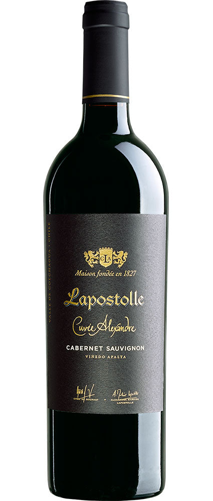 Lapostolle Cuvee Alexandre Cabernet Sauvignon 2022  Front Bottle Shot