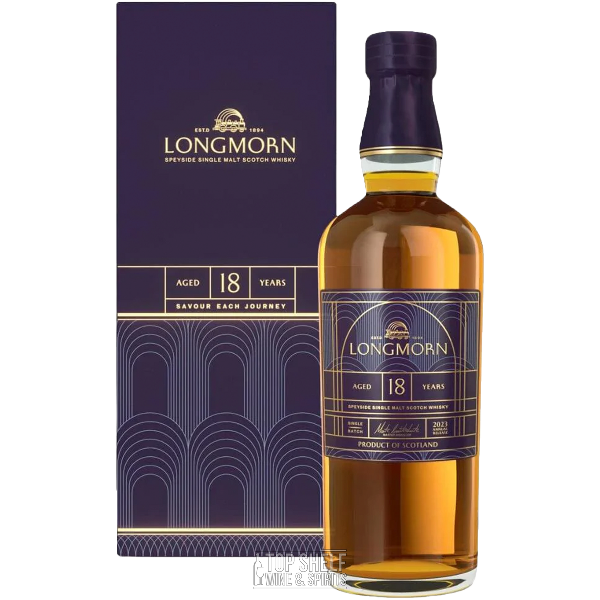 Longmorn 18 Year Speyside Single Malt Scotch