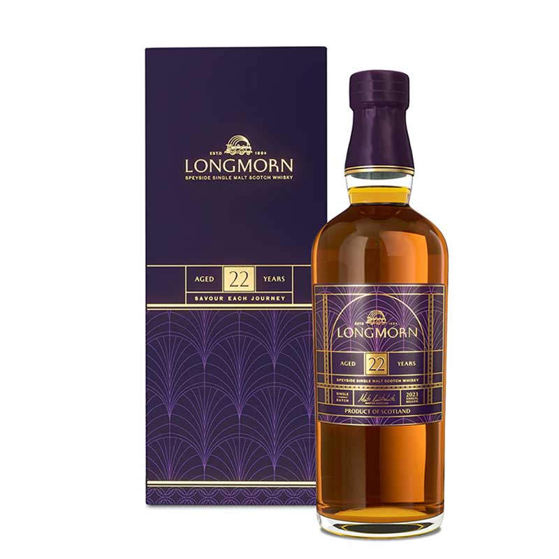 Longmorn 22 Year Speyside Single Malt Scotch Whiskey 700ml