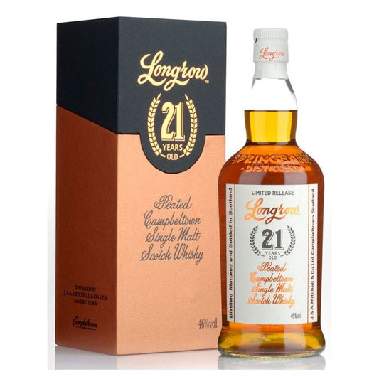 Longrow 21 Year Peated Campbeltown Single Malt Scotch Whisky 700ml