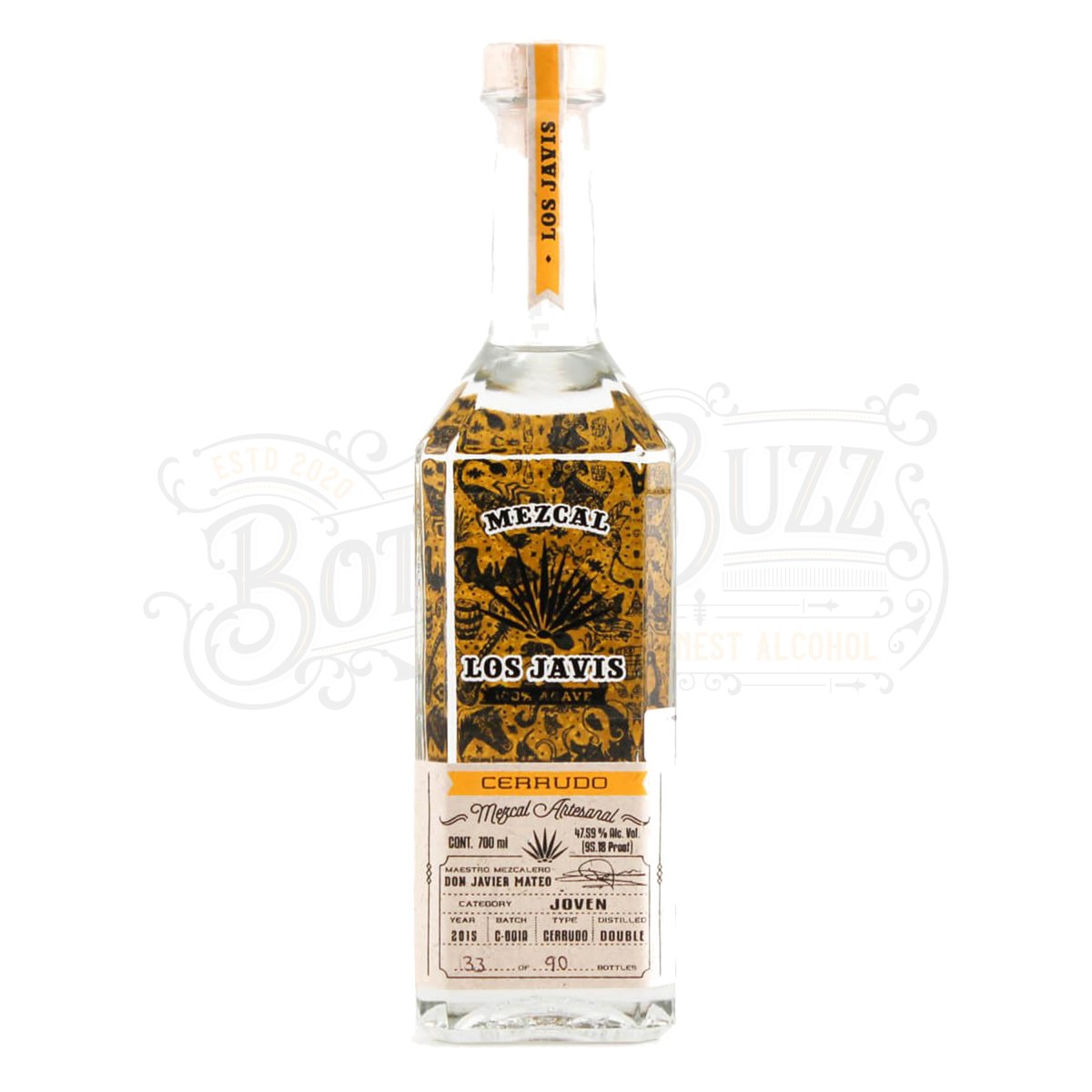 Los Javis Cerrudo Joven Mezcal 700 ml