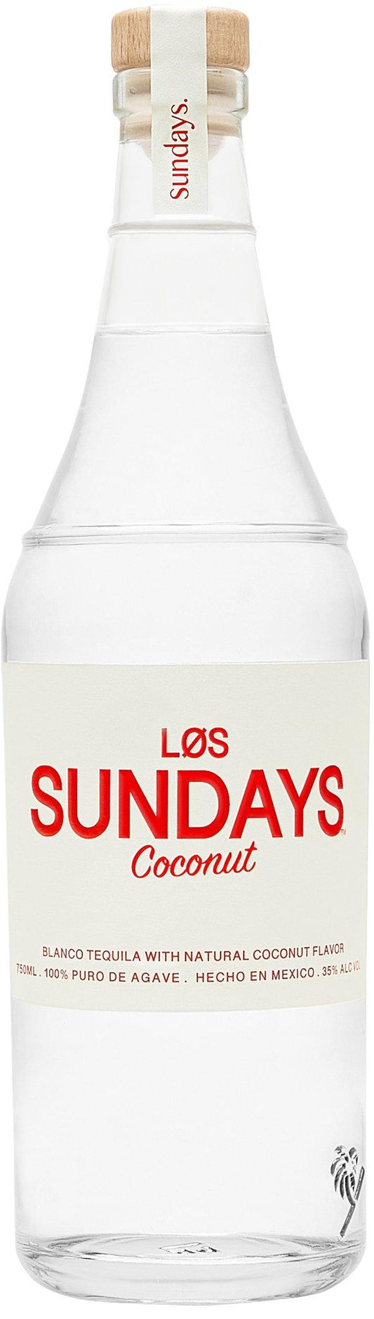 Los Sundays Coconut Blanco Tequila (750Ml)