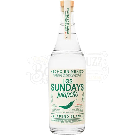 Los Sundays Jalapeno Blanco Tequila
