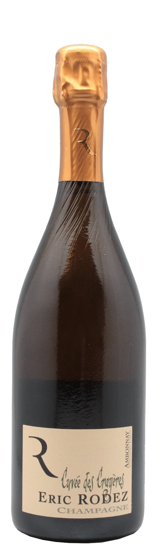 Champagne Eric Rodez Brut Cuvee des Crayeres Grand Cru  Front Bottle Shot