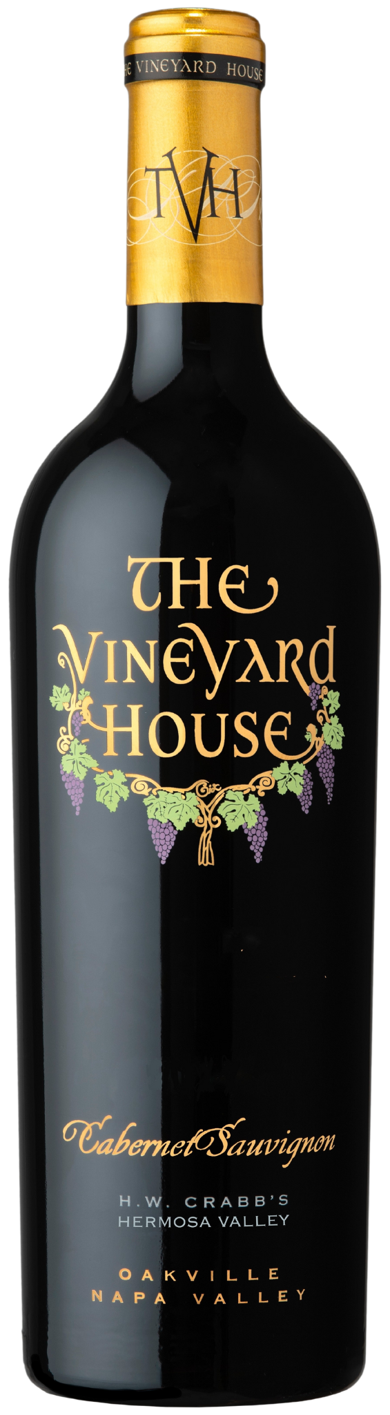 The Vineyard House Cabernet Sauvignon 2019  Front Bottle Shot
