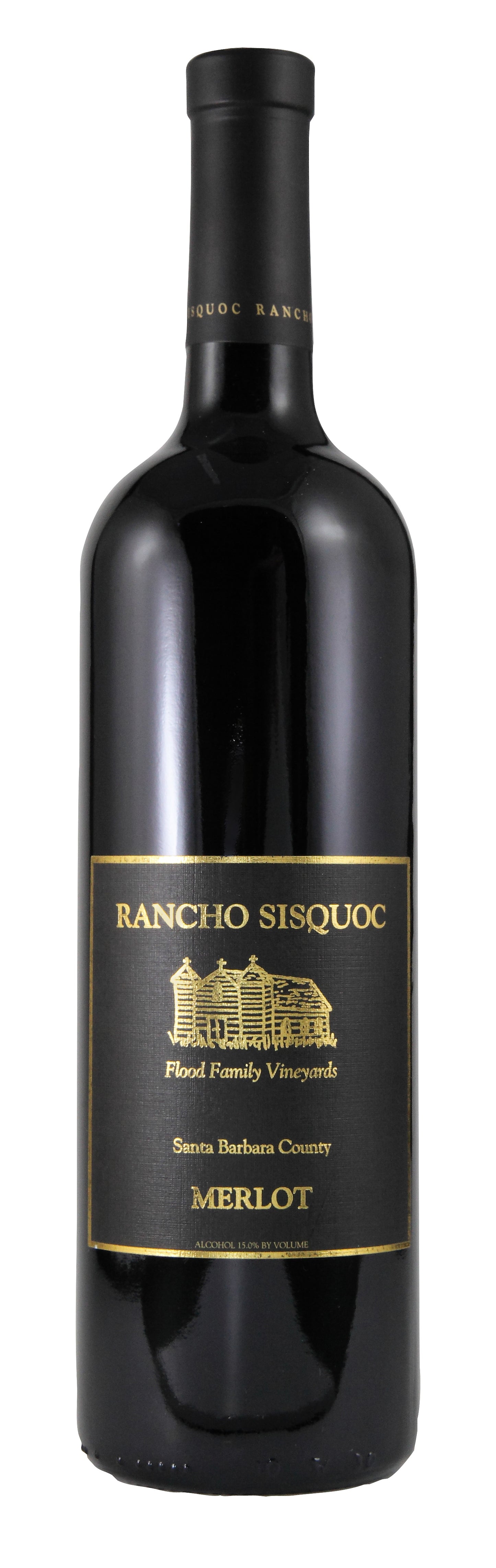 Rancho Sisquoc Merlot 2019  Front Bottle Shot