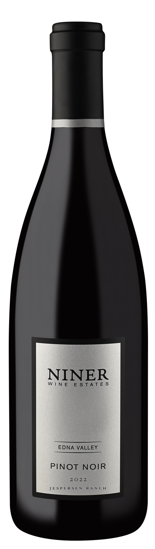 Niner Edna Valley Jespersen Ranch Pinot Noir 2022  Front Bottle Shot