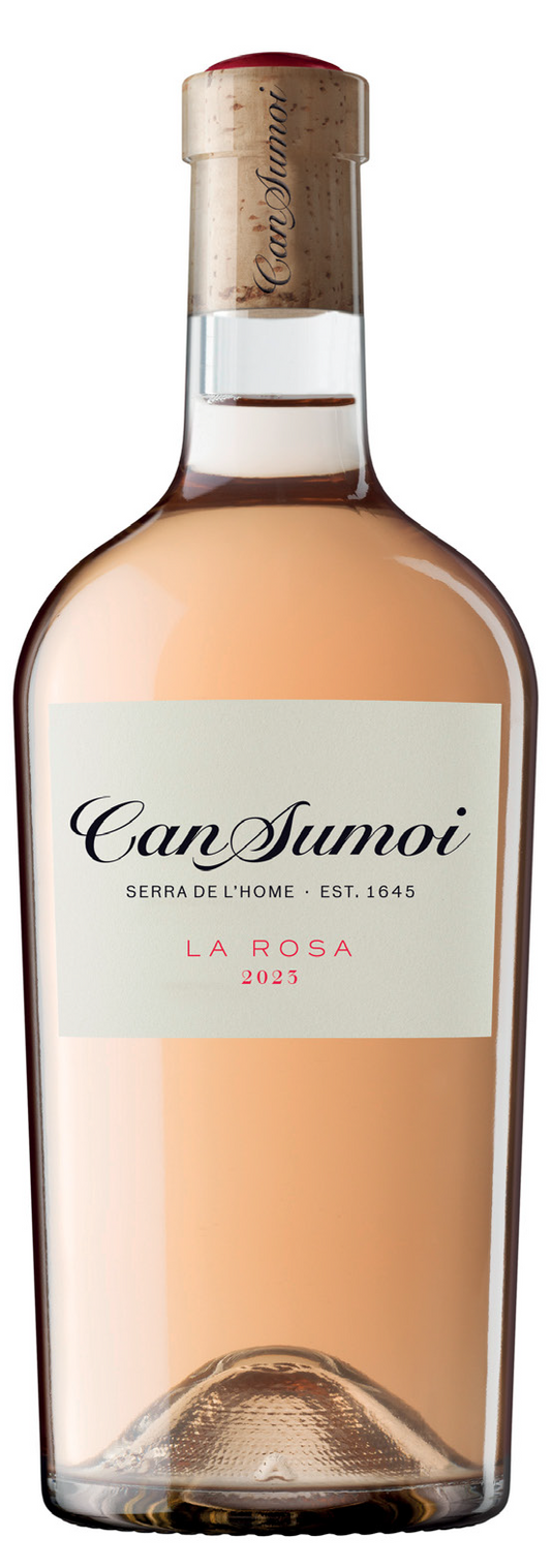 Can Sumoi La Rosa Rose 2023  Front Bottle Shot
