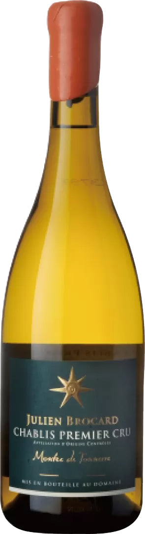 Julien Brocard Chablis Montee de Tonnerre Premier Cru 2022  Front Bottle Shot