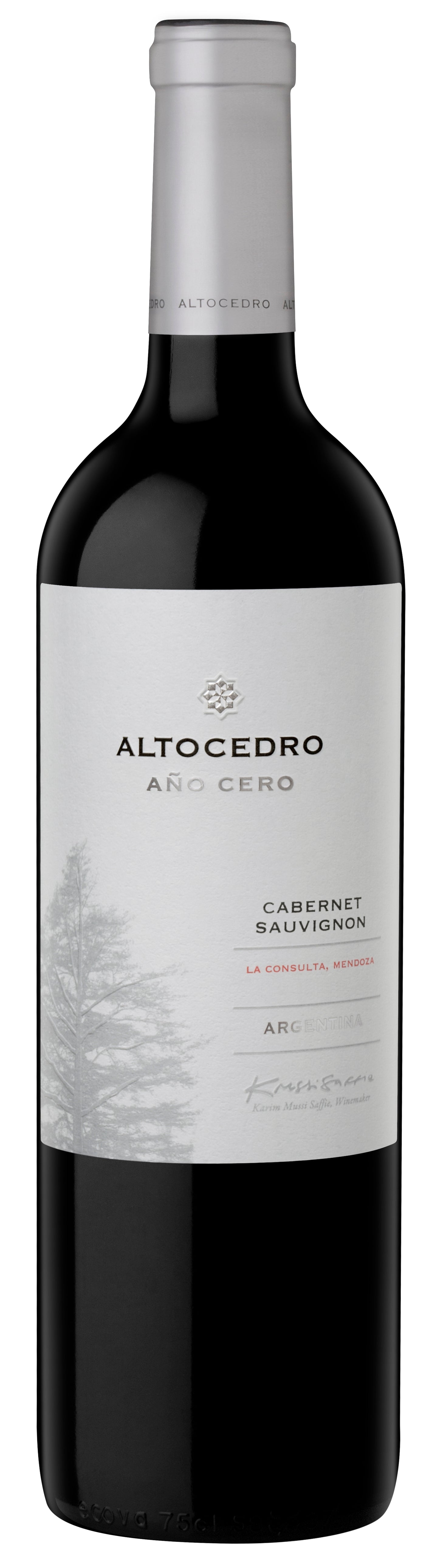 Altocedro Ano Cero Cabernet Sauvignon 2021  Front Bottle Shot