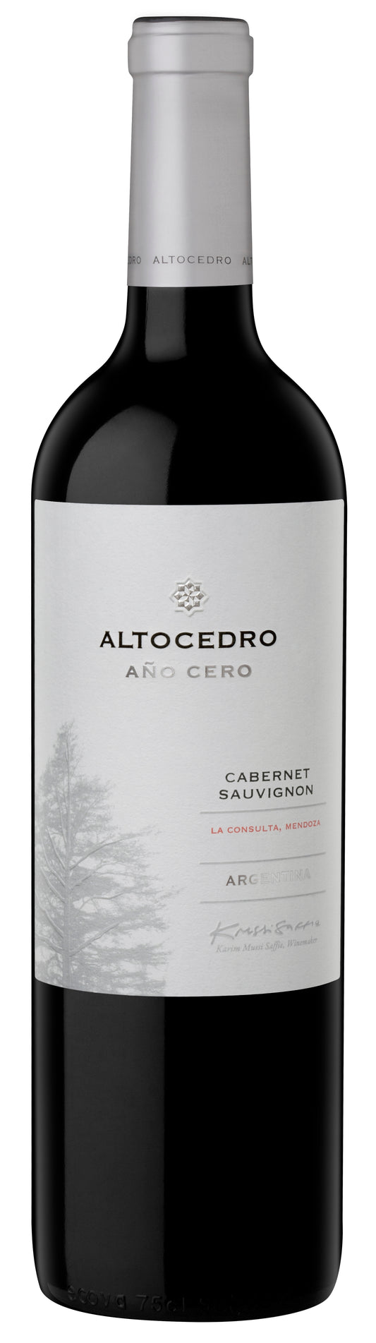 Altocedro Ano Cero Cabernet Sauvignon 2021  Front Bottle Shot