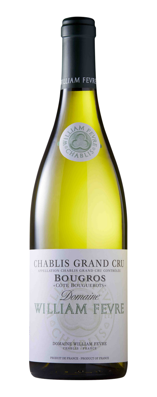 William Fevre Chablis Bougros Cote Bouguerots Grand Cru 2022  Front Bottle Shot