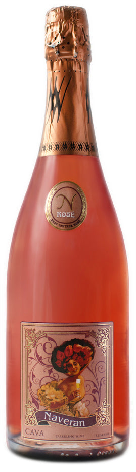 Bodegas Naveran Brut Vintage Rosado 2021  Front Bottle Shot