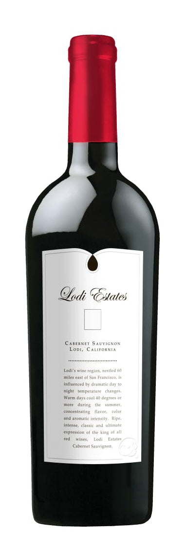 Lodi Estates Cabernet Sauvignon 2020  Front Bottle Shot