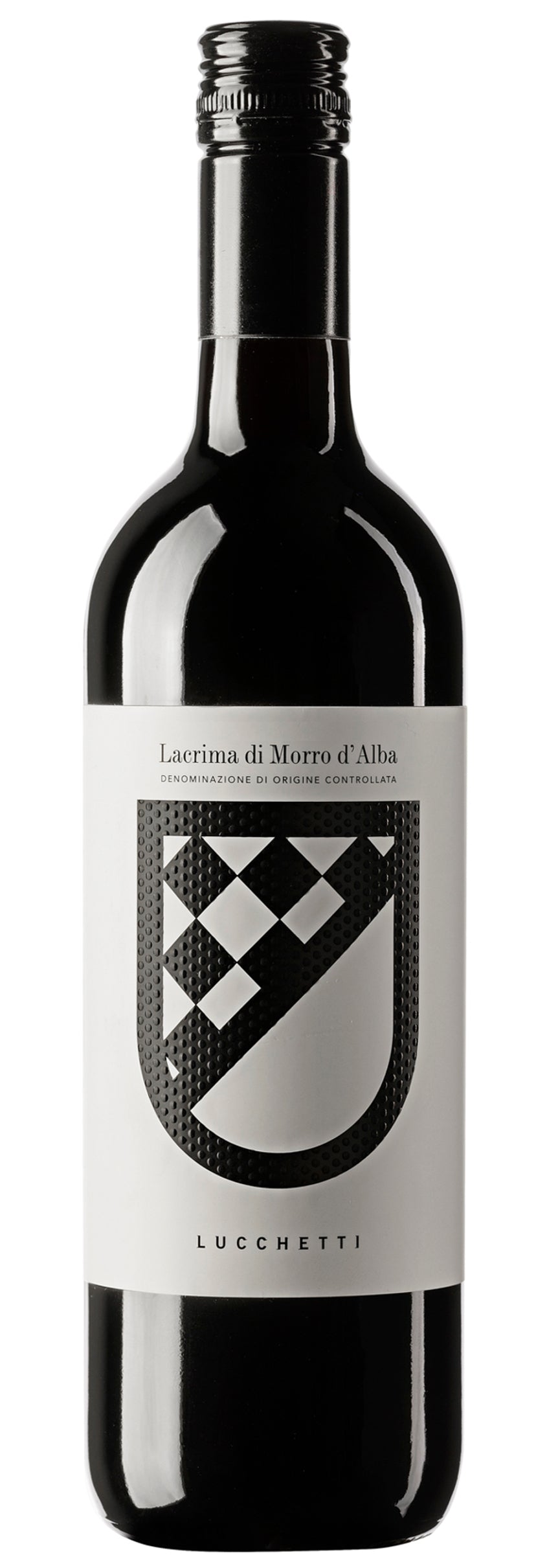 Lucchetti Lacrima Di Morro d'Alba 2022  Front Bottle Shot