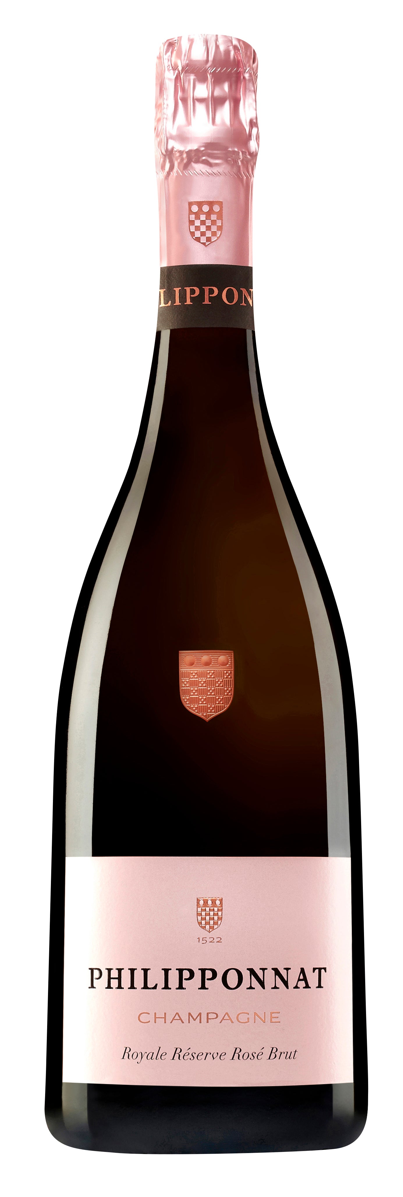 Philipponnat Royale Brut Reserve Rose  Front Bottle Shot