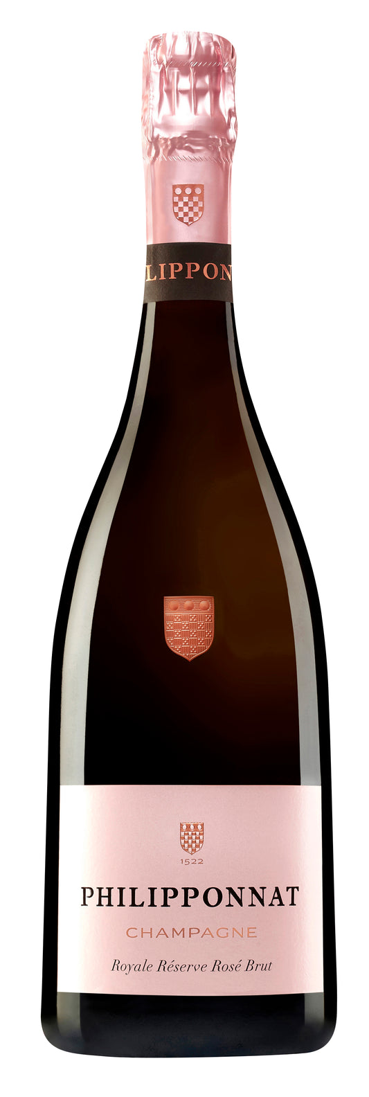 Philipponnat Royale Brut Reserve Rose  Front Bottle Shot