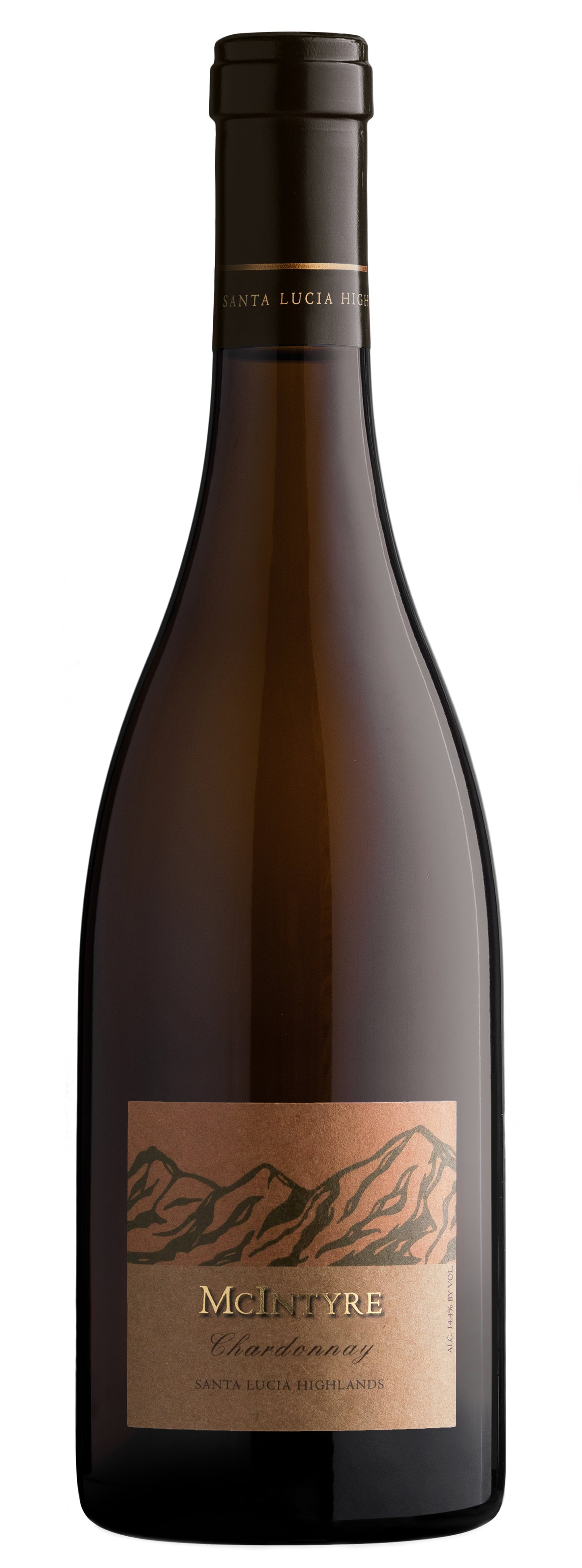 McIntyre Santa Lucia Highlands Chardonnay 2022  Front Bottle Shot