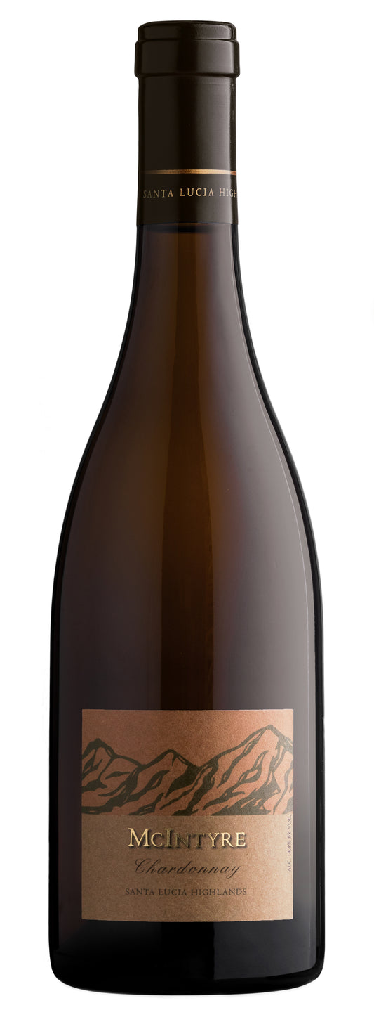 McIntyre Santa Lucia Highlands Chardonnay 2022  Front Bottle Shot