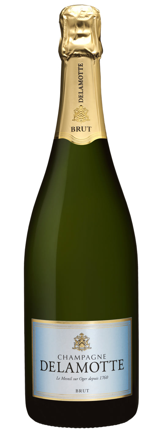 Delamotte Brut  Front Bottle Shot