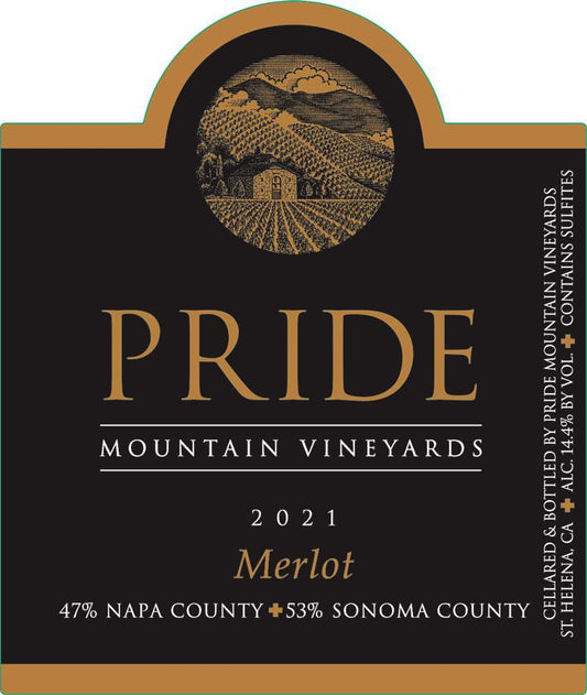 Pride Mountain Vineyards Merlot 2021