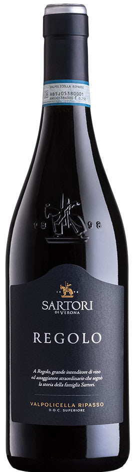 Sartori Valpolicella Ripasso Regolo 2019  Front Bottle Shot