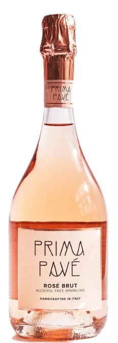Prima Pave Rose Brut (Non-Alcoholic)  Front Bottle Shot
