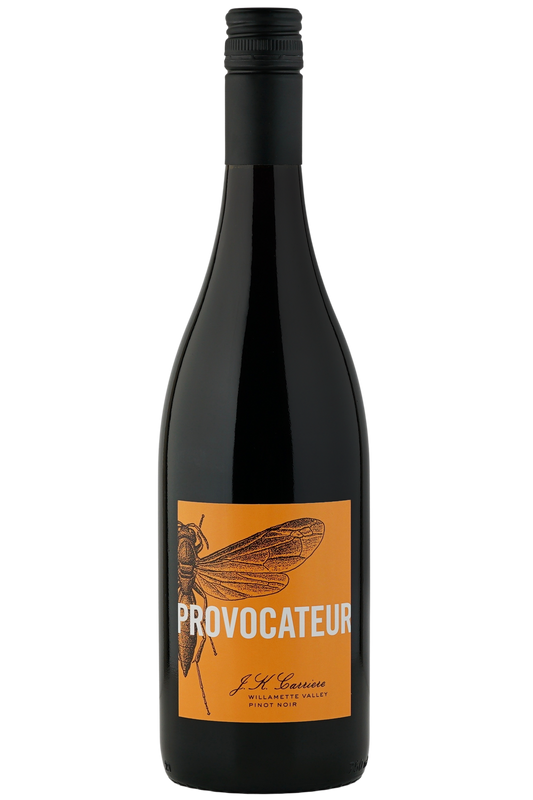 J.K. Carriere Provocateur Pinot Noir 2022  Front Bottle Shot