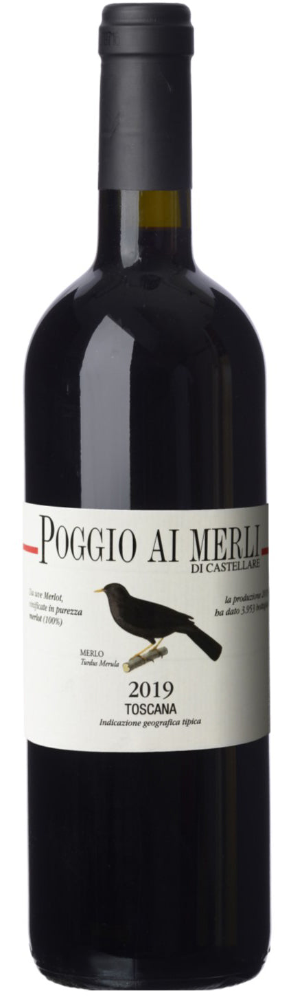 Castellare di Castellina Poggio ai Merli di Castellare 2019  Front Bottle Shot