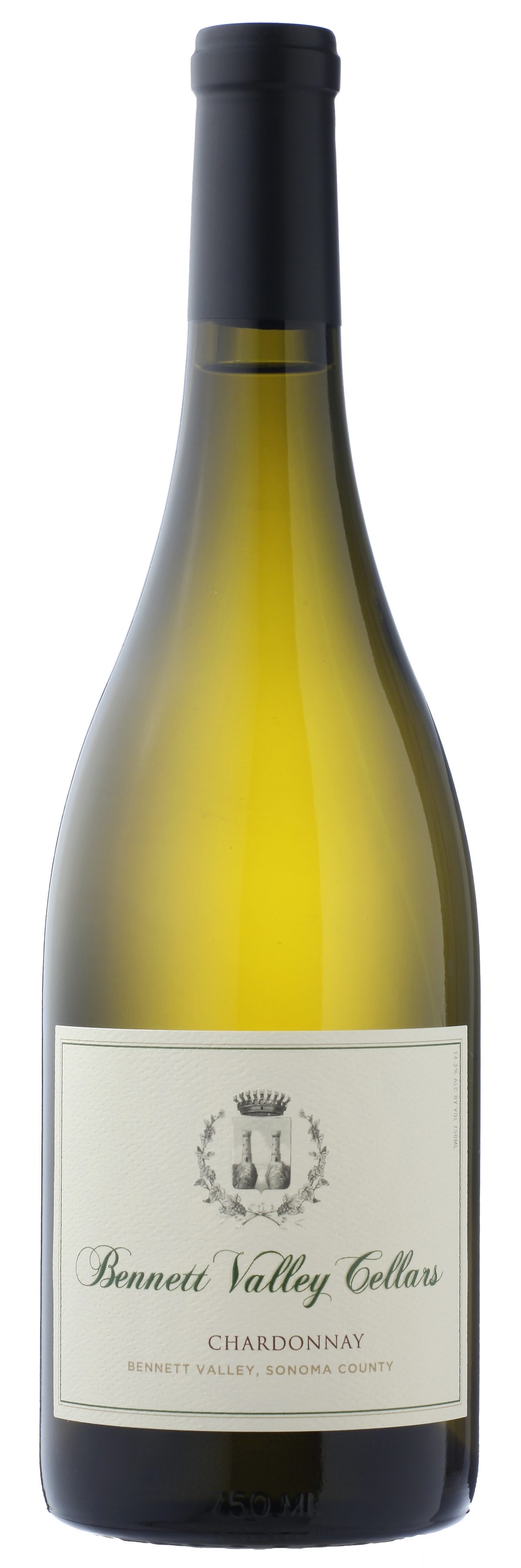 Bennett Valley Cellars Estate Chardonnay 2023  Front Bottle Shot