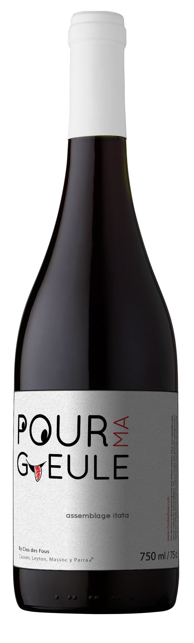 Clos des Fous PMG Itata Assemblage 2021  Front Bottle Shot