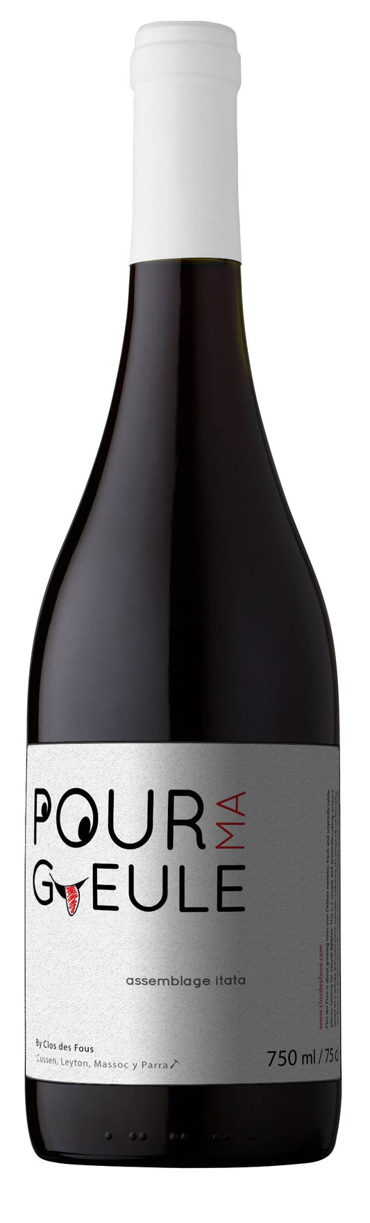 Clos des Fous PMG Itata Assemblage 2021  Front Bottle Shot