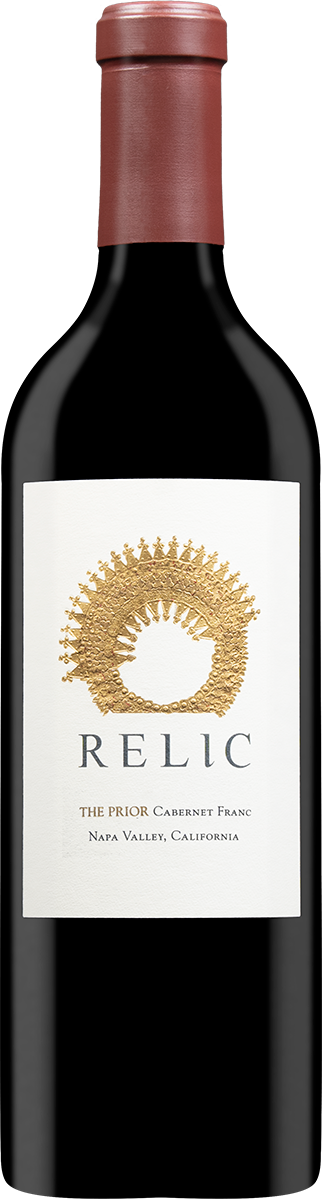 Relic Wine Cellars The Prior Cabernet Franc 2019  Front Bottle Shot